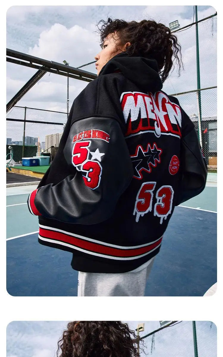 checkered bomber jacket, daily drip essential, men's streetwear fashion, oversized urban jacket, high quality cold-weather co