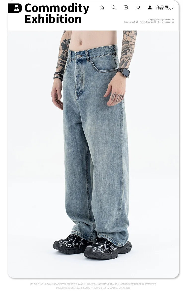Wash old jeans