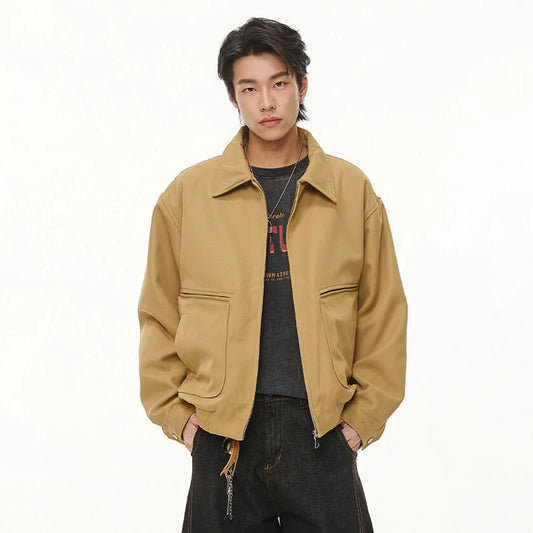 retro baseball outerwear, daily essential, men's streetwear fashion, trendy oversized fit, urban techwear design, modern hip 
