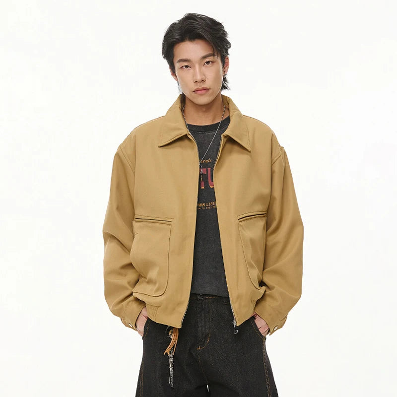 retro baseball outerwear, daily essential, men's streetwear fashion, trendy oversized fit, urban techwear design, modern hip 