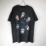 trapwear streetwear top featuring vtg germany rock band retro portrait print washed old casual oversize cotton high street tops t shirts