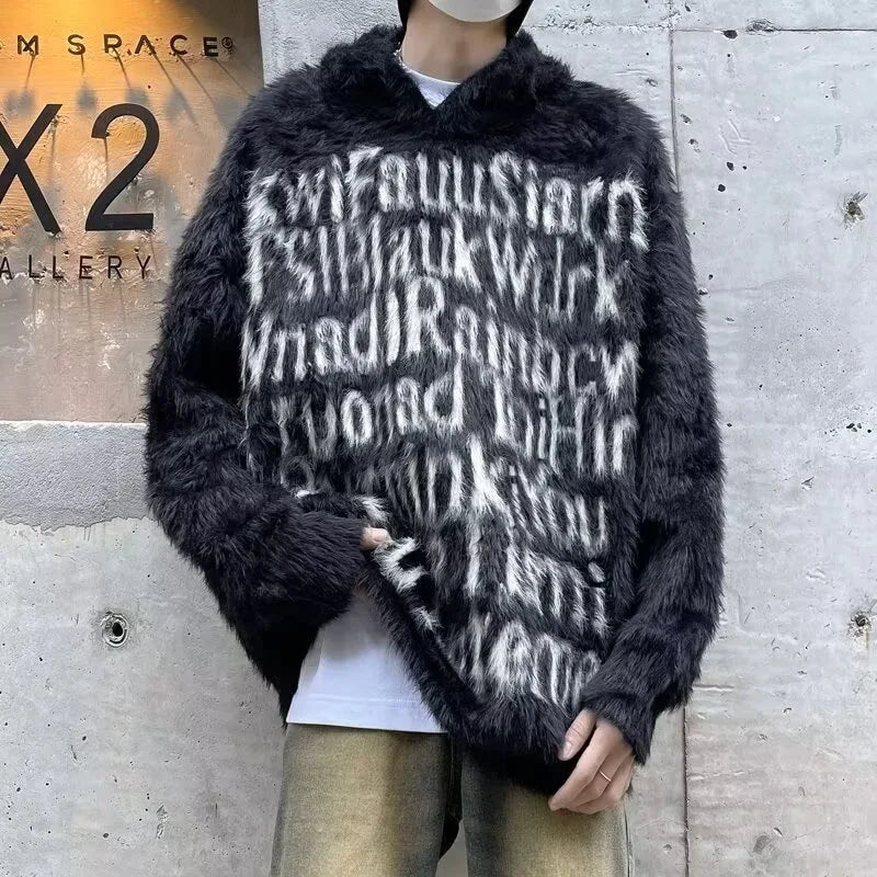 Urban military-style techwear hoodie with adjustable straps