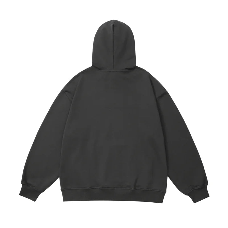 Fashion Punk Rivets Hoodies Pullover Hooded Sweatshirts Harajuku Women