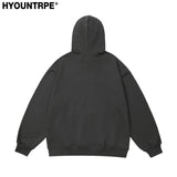 Fashion Punk Rivets Hoodies Pullover Hooded Sweatshirts Harajuku Women