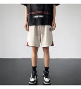 Korean fake two-piece sports basketball shorts men summer American fashion brand high street versatile couple retro sweatpants
