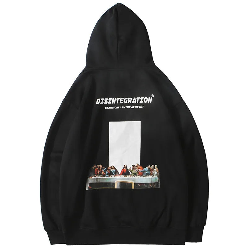 2023 Men Hip Hop Hoodie Sweatshirt Ancient Culture Streetwear Hoodies