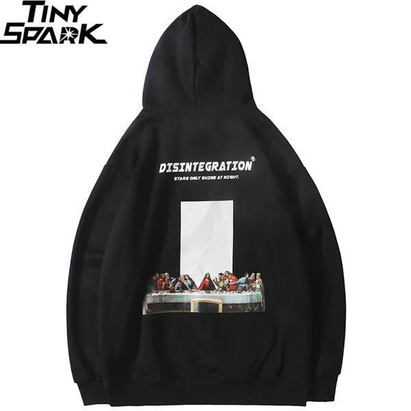 2023 Men Hip Hop Hoodie Sweatshirt Ancient Culture Streetwear Hoodies