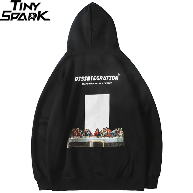 2023 Men Hip Hop Hoodie Sweatshirt Ancient Culture Streetwear Hoodies