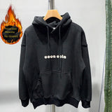 retro graphic hoodie, high-street urban outfit for cozy layering in cold seasons, mens fashion layer for modern streetwear co