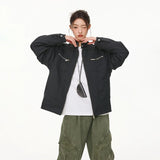 techwear bomber jacket, urban fit, men's streetwear fashion, trendy oversized fit, urban techwear design, modern hip hop styl