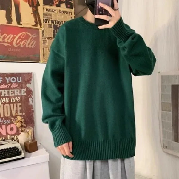oversized flame jumper, 2025 fashion trend, fire knit jumper in oversized streetwear fashion