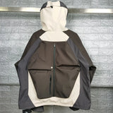 New 2023 Men Under My Car Parka All Track Zipper Casual Mess Inside Windbreaker With Hoody Trench Jackets Coat Outdoor  #A07
