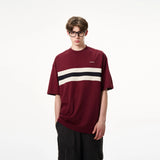 American summer street fashion men and women personalized letter print round neck short sleeved couple Harajuku loose casual top