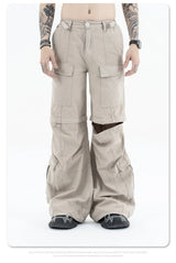 2024 autumn and winter new cargo pants unique cargo style 6203