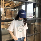 Y2k Tribal flame – Short Short Sleeved T Shirt For Female Students New Korean S