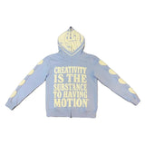 Y2K Clothes Zipper Hoodie Men Gothic Harajuku Foam Printed High Street