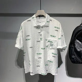 Y2k Aesthetic piece – Summer Short Sleeved T Shirt New Short Sleeved Shirt Mens Fa