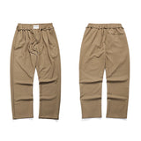 mens pants casual elastic waist drawstring straight trousers streetwear new fashion traf homme pants unique default style 3296