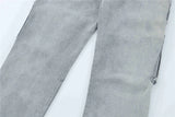 2024 multi pocket jeans vintage mens harajuku cargo denim pants retro hip hop straight loose jean pants unique cargo style 912