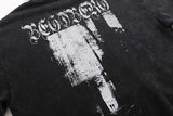 Winter Washed Cotton Hoodies Gothic Letter Print Hooded Vintage Landsc