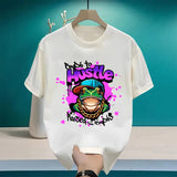 Gothic Oversized shirt – Trendy Graphic T Shirt Men Summer Cotton T Shirt Loose Sport