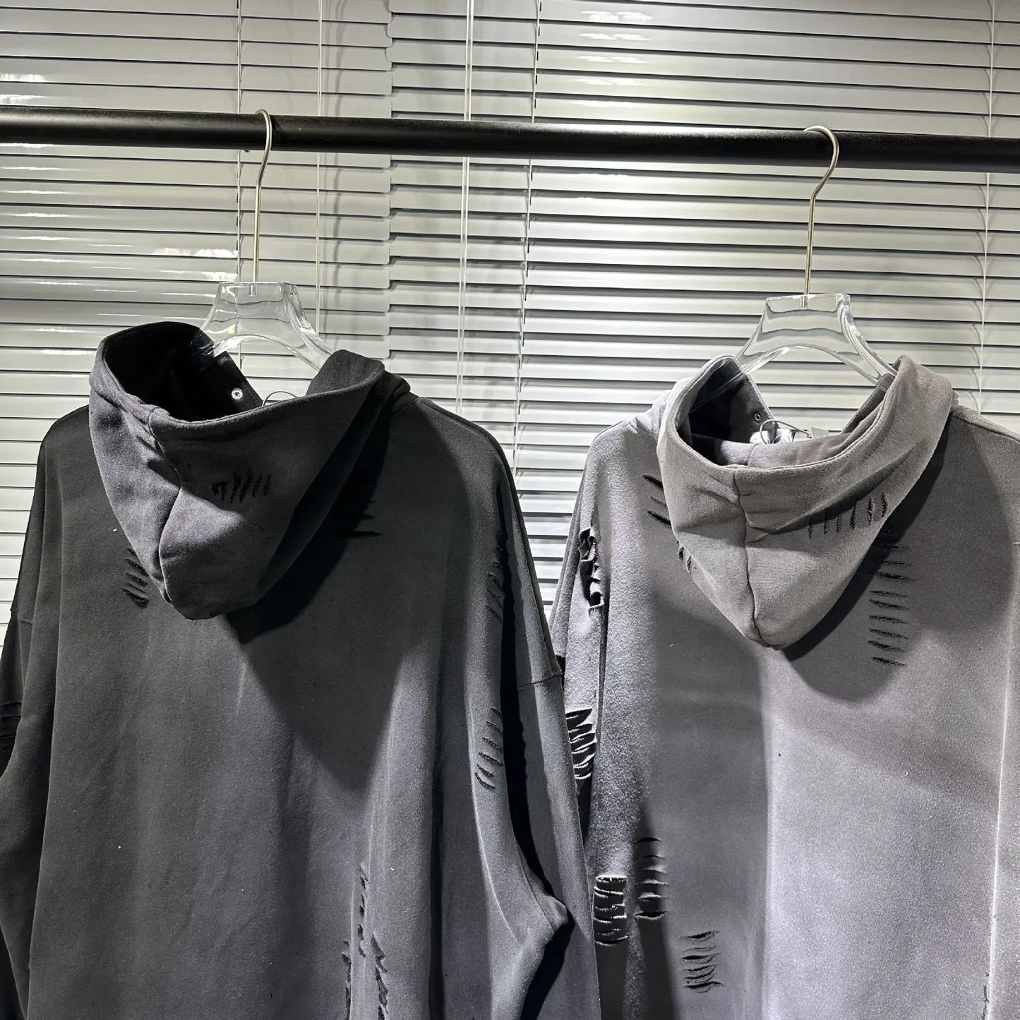 New Luxury 2023 Thug Club Washed Ripped Pullover Hoodies Hoody Hooded