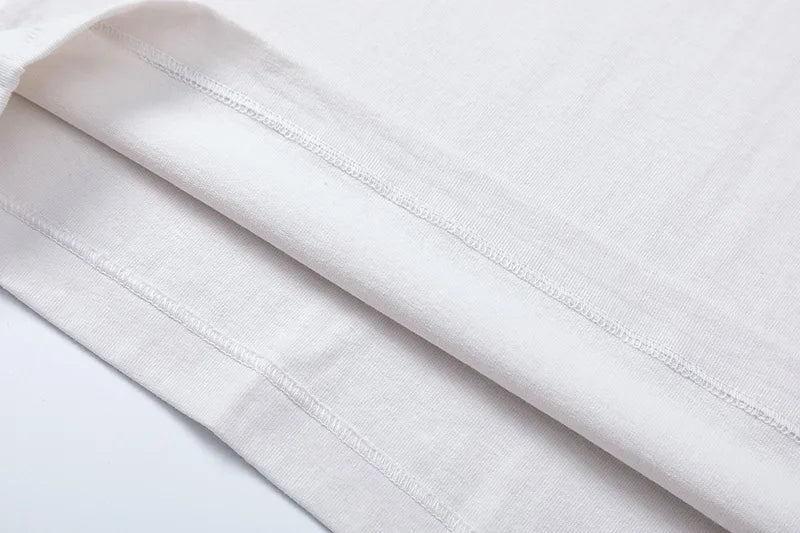 Trapwear Shirt – Spring Summer Cotton Vintage Short Sleeve Saint Top Tee – Urban Streetwear for Men & Women