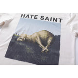 Vaporwave Streetwear – New Saint T Shirts Men Woman High Quality Casual Loose Angel – Urban Streetwear for Men & Women