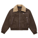 2023 Winter Vintage Casual PU Leather Jacket Men's Streetwear Hip Hop Parka Oversized Harajuku Loose Parkas Thick Warm Coats