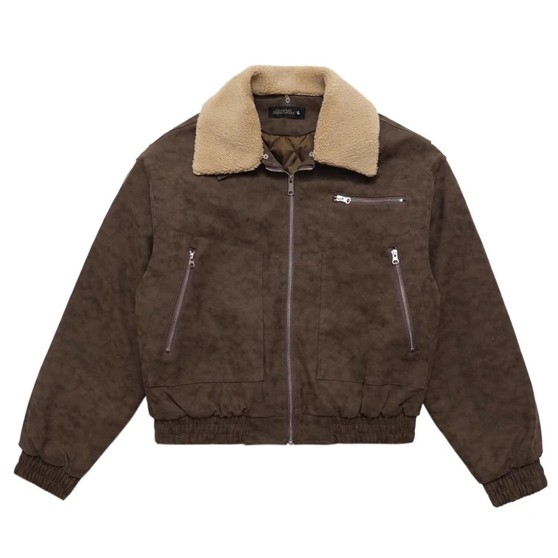 2023 Winter Vintage Casual PU Leather Jacket Men's Streetwear Hip Hop Parka Oversized Harajuku Loose Parkas Thick Warm Coats