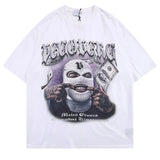 Y2K Graphic Tee – Hip Hop Men Punk T Shirt Gothic Rock Graphic Print T Shirt H – Urban Streetwear for Men & Women