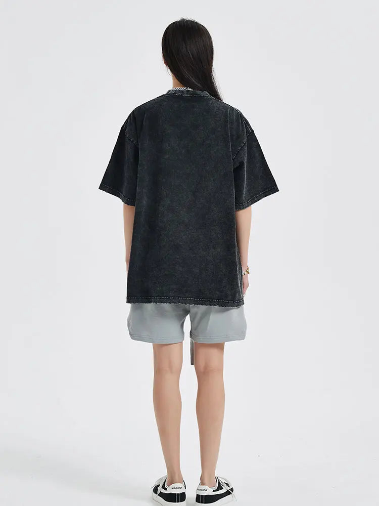 Skatercore Top – 2023 Streetwear T Shirt Hip Hop Vintage Painting Graphic Pri – Modern Streetwear for Everyone