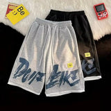 2024 mens casual shorts hip hop streetwear male gyms loose short pants joggers streetwear pants korean fashion men shorts streetwear sweatpants