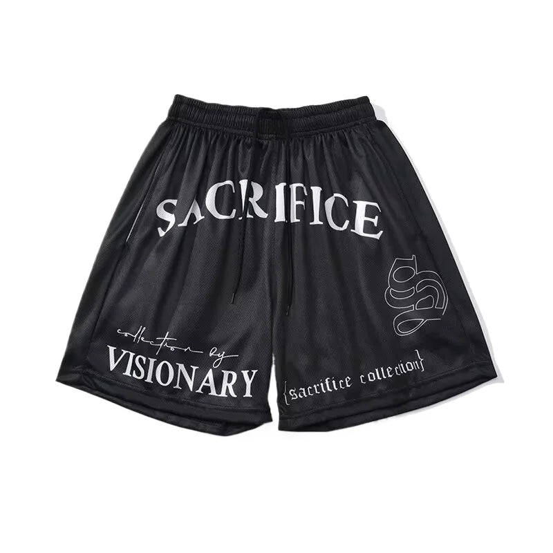2024 mens basketball shorts sports short pants summer mesh breathable sweatpants high street shorts quick drying gym shorts unique joggers style 4272