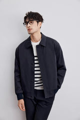 leather varsity coat, fall winter style, men's streetwear fashion, oversized urban jacket, high quality cold-weather coat