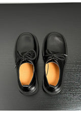 Genuine Leather Increasing Rubber Foam Sole Lightweight Derby Shoes Men Streetwear Fashion Real Cow Leather High Heels Shoes