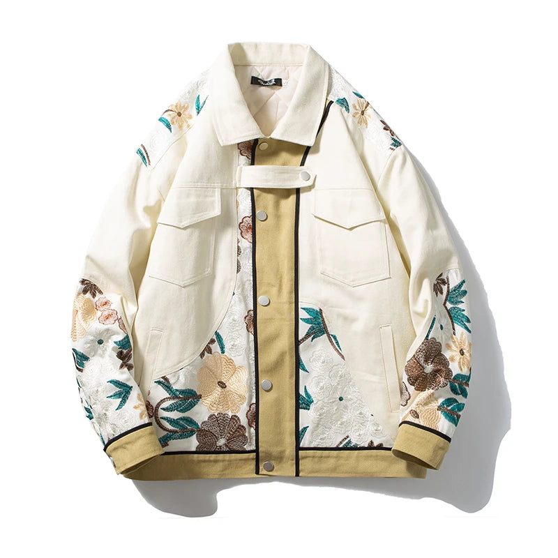 print quality hip style urban high streetwear design hop essential image premium style fit - material unisex graphic wear fashion oversized everyday casual fffafb men-flowers-print-cotton-twill-winter-casual-jacket-slim-fit-design-streetwear-women-denim-jackets-retro-style-cowboy-outerwear streetwear design ID a9bdf