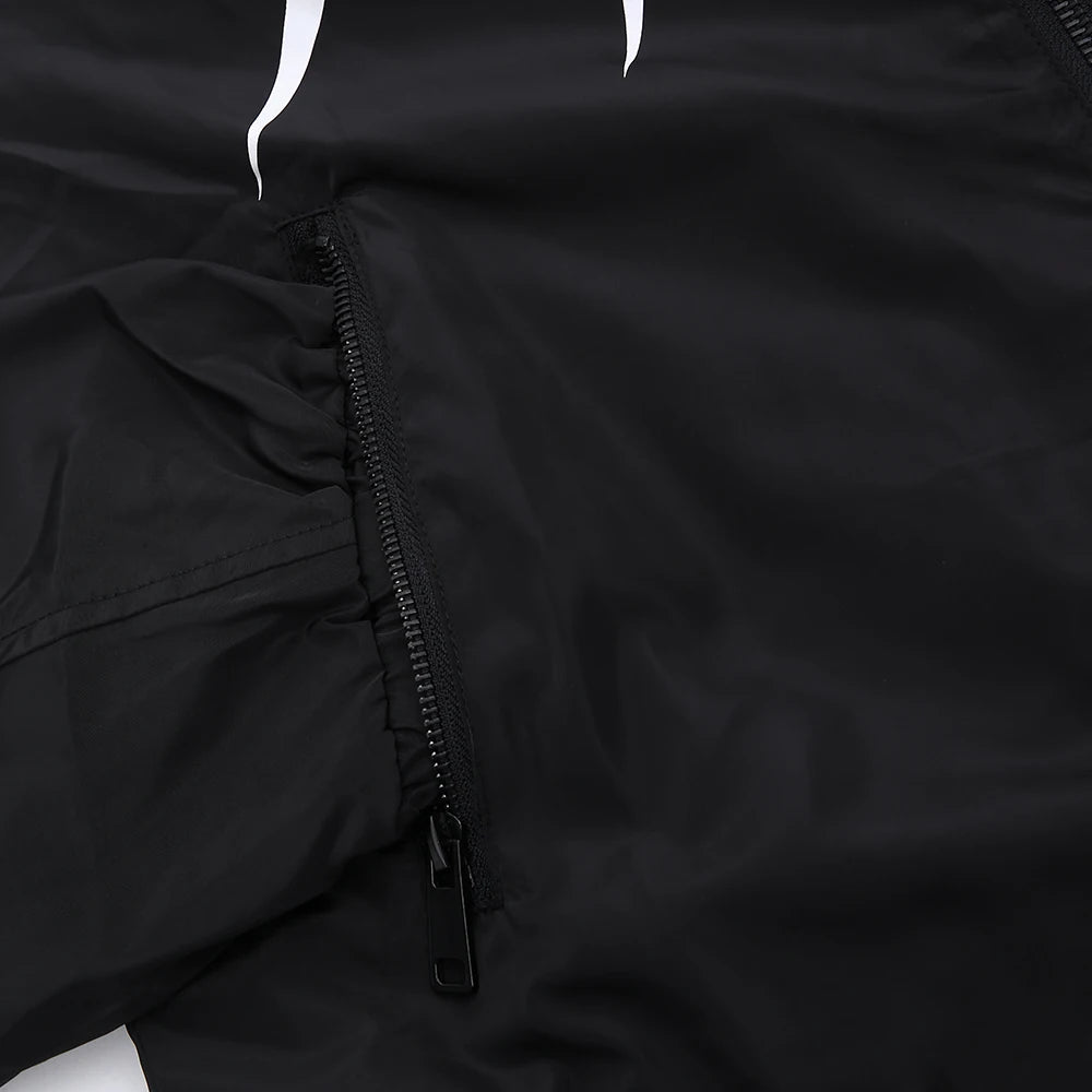 New luxury Men 2023 Classic Neil Thunderbolt Zipper Windbreak Windproof Parka Jackets With Hoody Outdoor Wear Thin #426