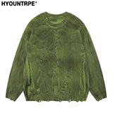 grunge oversized flame jumper built for warmth and edge, essential for winter street style, men’s streetwear clothing piece f