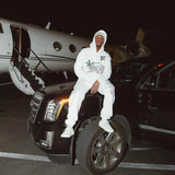 trapwear graphic tee featuring new luxury 2023 born from pain ian connor sicko pullover hoodies hoody hooded sweatshirts velvet cotton thick fleece white 242