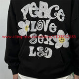 2024 New Autumn Winter Vintage Long Sleeved Hoodie American Heavyweigh