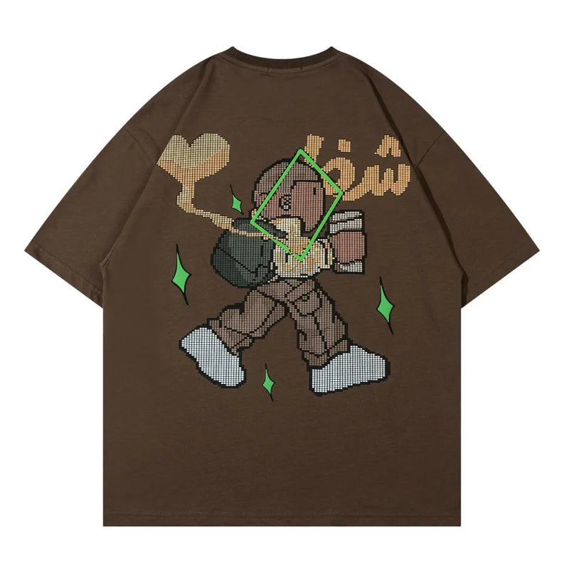 Trapwear Shirt – New Funny Cool Boy Anime Printing Short Sleeve T Shirts Amer – Modern Streetwear for Everyone