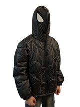Cyberpunk Shirt – Spider Embroidery Hooded Coton Padded Jacket And Coat Mens – Streetwear Fashion for Men & Women