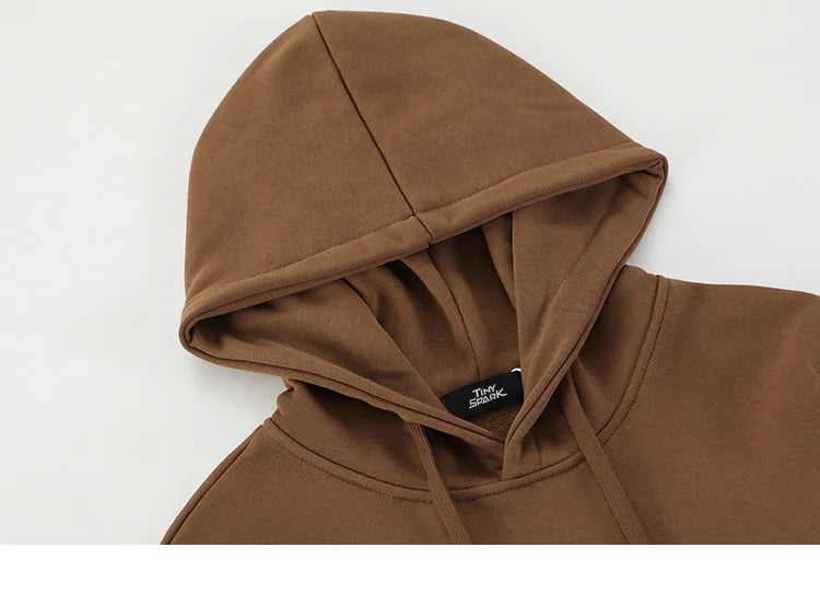 2023 Hip Hop Streetwear Hoodie Sweatshirt Letters Bubble Printing Hood