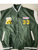 Retro Baseball Jacket for Men Cold Weather Jacket