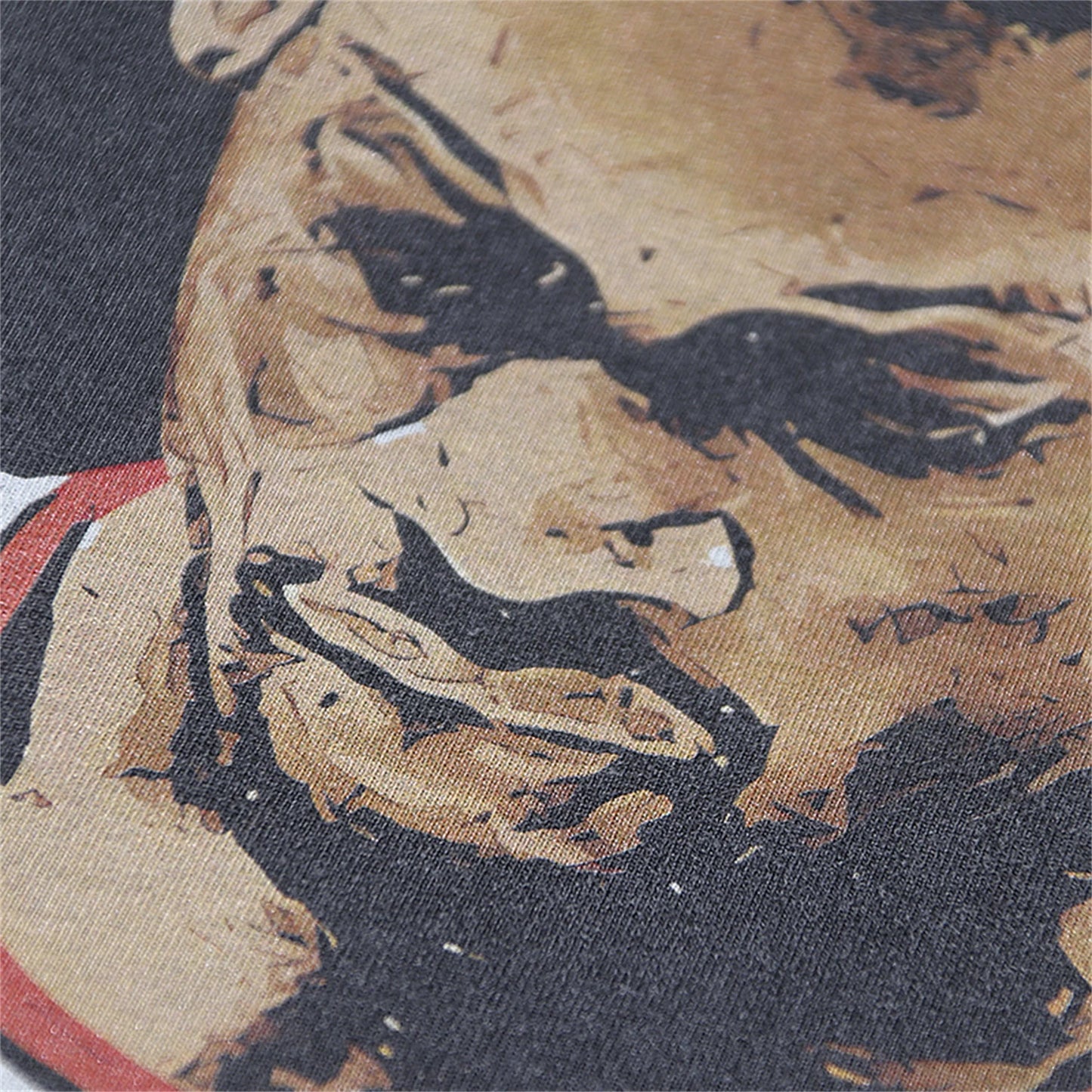 sadcore aesthetic print tee featuring rodman print vintage retro high street hip pop t shirt tops