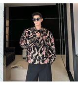leather panel bomber, high-street look - aesthetic hip hop inspired casual wear