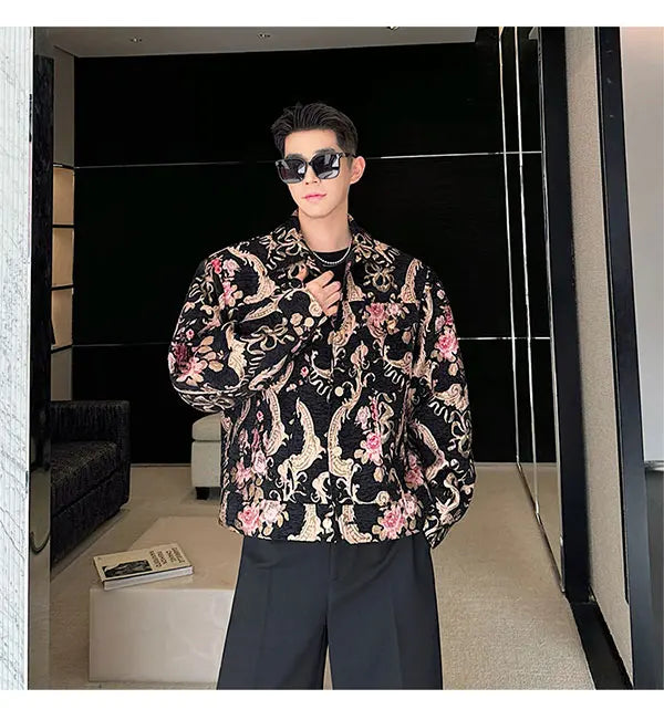 leather panel bomber, high-street look - aesthetic hip hop inspired casual wear