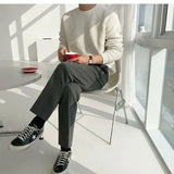 grunge oversized knit streetwear piece for layered look and winter street fits, ideal for men’s fashion and seasonal streetwe