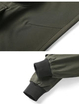 mens cargo pants elastic waist trousers with pockets streetwear hip hop loose fit ankle drawstring military sweatpants joggers unique joggers style 2539